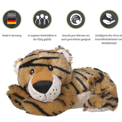 welliebellies® warm cuddly toy tiger large