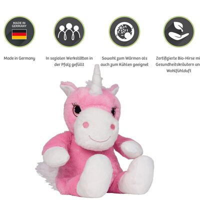 welliebellies® Wärmekuscheltier Einhorn groß