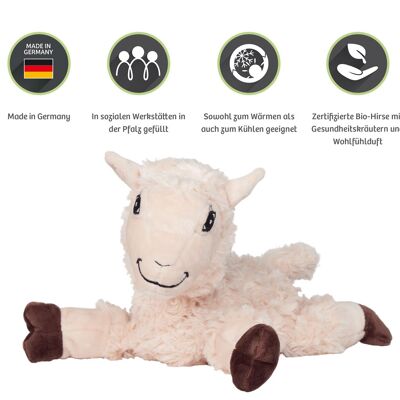 welliebellies® warm cuddly toy alpaca large