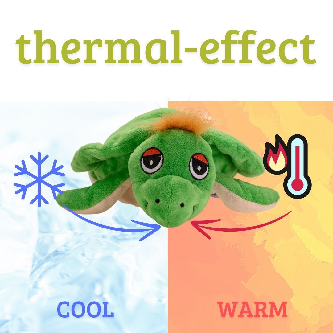 Welliebellies® peluche cálido tortuga grande