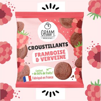 GRAAM -  Croustillants framboise & verveine 20g 1