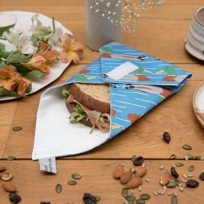 Involucro sandwich con stampa anatra
