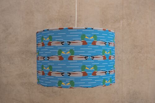 Duck Print 20cm Diameter Lampshade