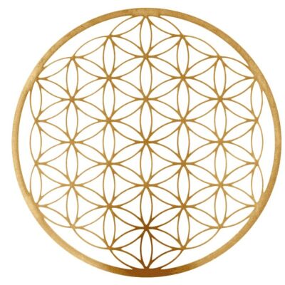 Wall decoration flower of life GOLD color