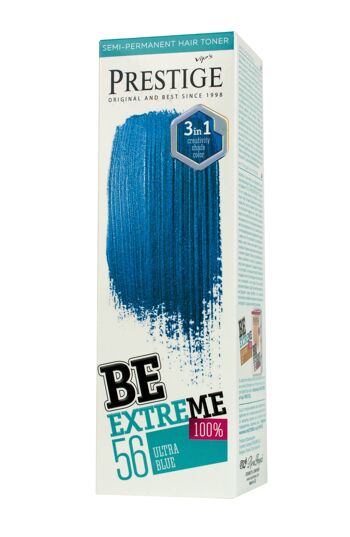 Tonique capillaire semi-permanent Prestige BeExtreme Ultra Blue 1