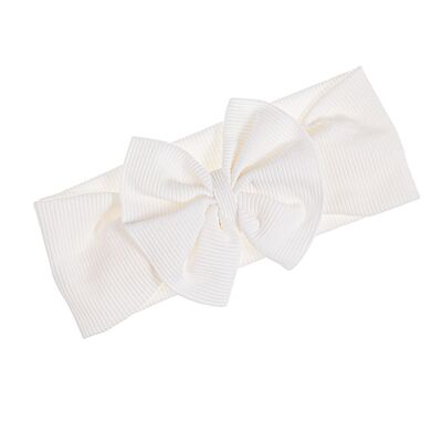 Luna White  Bow