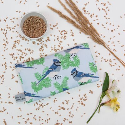 Weizenpackung mit Blue Jay-Print