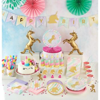 Grands sacs de friandises en papier Unicorn Sparkle 2