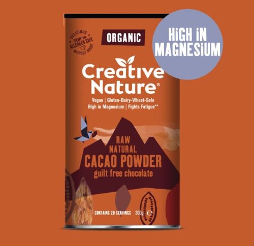 Organic Raw Natural Cacao Powder 100g x 12