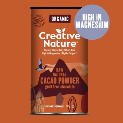 Organic Raw Natural Cacao Powder 100g x 12