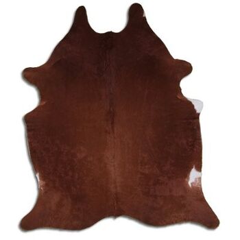 Tapis Euroskins en peau de vache - Marron - 206x182 cm - Brownie 1