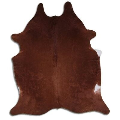 Tappeto in pelle di mucca Euroskins - Marrone - 206x182 cm - Brownie