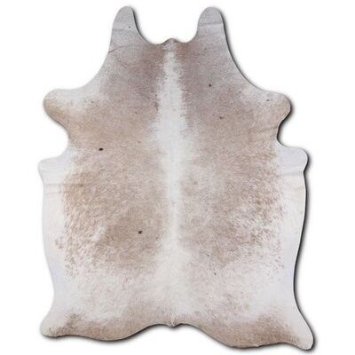 Euroskins Cowhide Rug - light champagne - 212x182 cm - Santorini