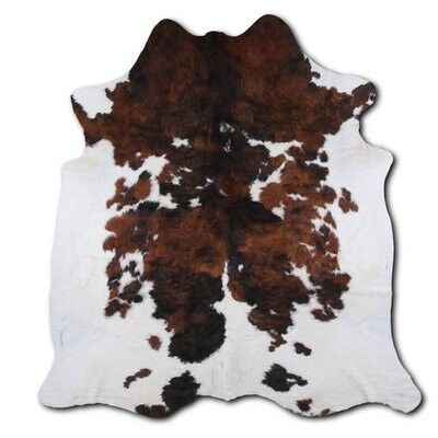 Euroskins Cowhide - Tapis - Tricolore Exotique - 202x197cm - Biscuit