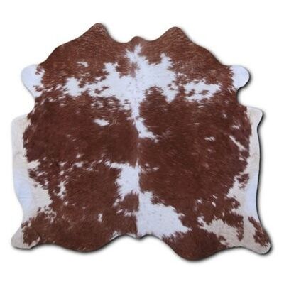 Euroskins Cowhide Rug - Brown/White - 154x173 cm - Tom