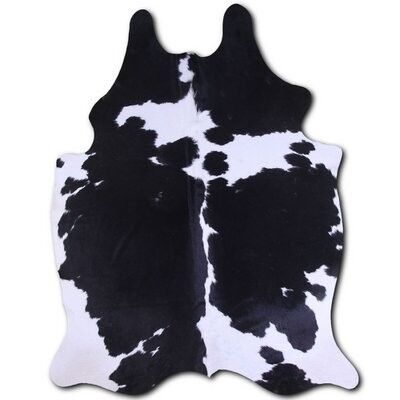 Tapis Euroskins en peau de vache - Noir Blanc - 225x179 cm - Suisse
