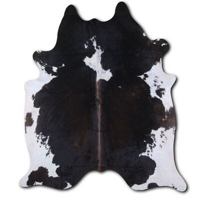 Euroskins Cowhide Rug - Brown Black White - 203x187 cm - Mayra