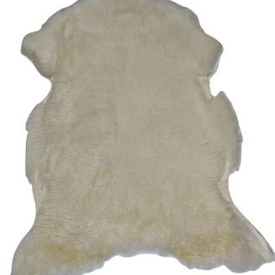 Euroskins Tappeto in pelle di pecora Bianco -106x84 cm - Noud