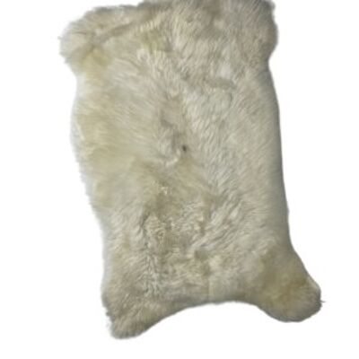 Alfombra Euroskins de piel de oveja Blanca - 122x69 cm - Symone