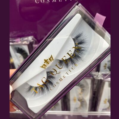 TAG QUEEN COSMETICS - Faux cils 3D en faux vison - Eleanor