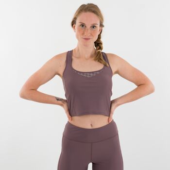 Blush Collection Crop top cacao 1