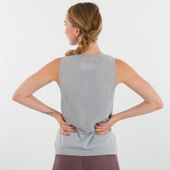 Blush Collection Seamless Tank gris clair 2