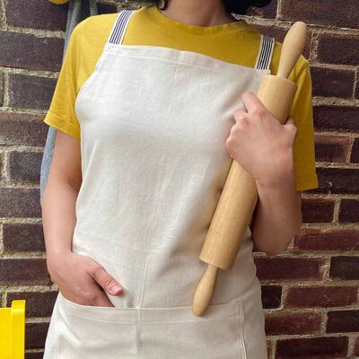 High Quality Cotton Apron - Beige