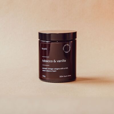 Tobacco & Vanilla Soy Scented Candle