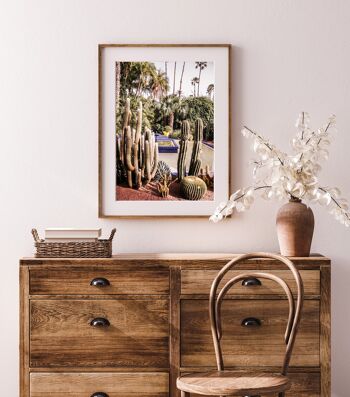 Affiche / Photographie - Jardin Majorelle | Marrakech Maroc 30x40cm 2