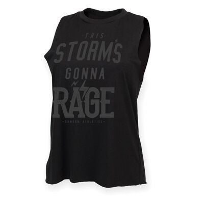 Camiseta sin mangas de gimnasio para mujer Gunna Rage de This Storm