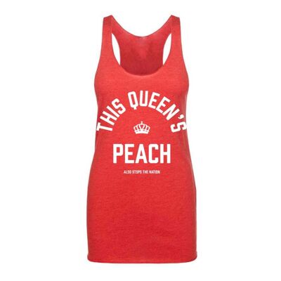 Diese Queen's Peach Triblend-Weste für Damen