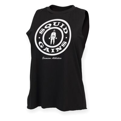 Squid Gains Camiseta de tirantes de gimnasio para mujer