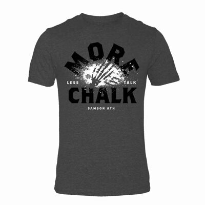 Camiseta de gimnasio Less Talk, More Chalk