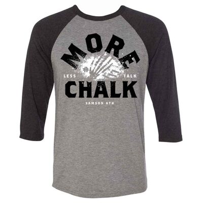 Less Talk, More Chalk camiseta de béisbol