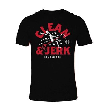 T-shirt Clean and Jerk Gym 1