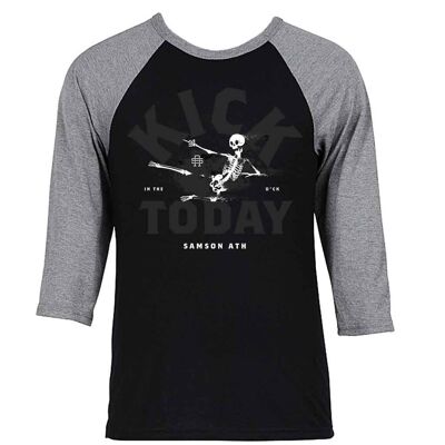 Kick Today in the Dick Baseball T-Shirt