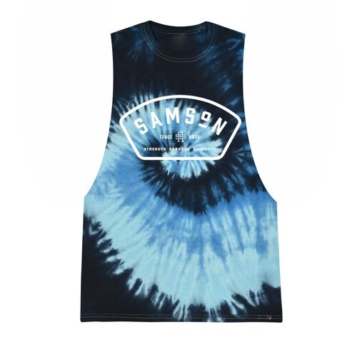 Strength Through Adversity Tie Dye Mens Tank Top