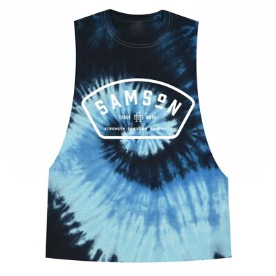 Kraft durch Widrigkeiten Tie Dye Damen Tanktop