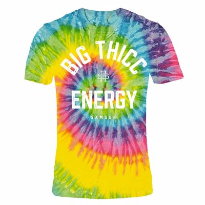 Maglietta Big Thicc Energy Tie Dye