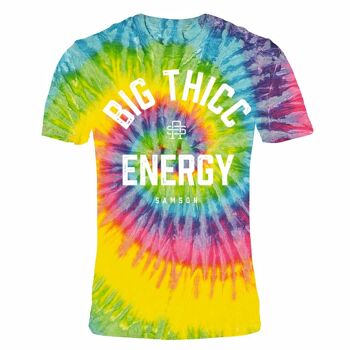 T-shirt Tie Dye Big Thicc Energy