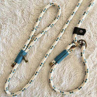 LASSO KISHU LEASH - LUXURY & TEAL