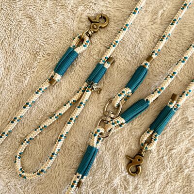 DOUBLE LEASH SHIKOKU - LUXURY & TEAL