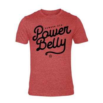 T-shirt Power Belly Gym
