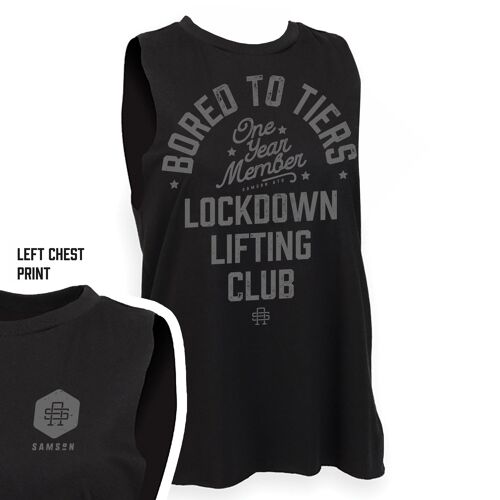 Lockdown Lifting Club One-Year Anniversary Ladies Tank