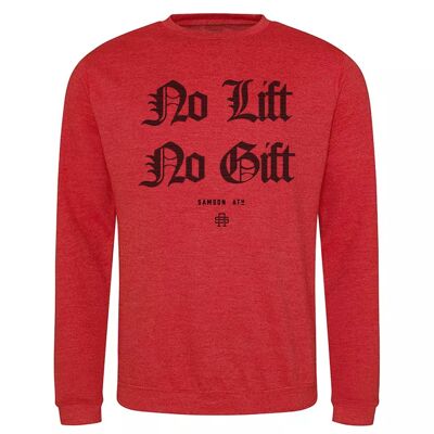 No Lift No Gift - Weihnachts-Sweatshirt