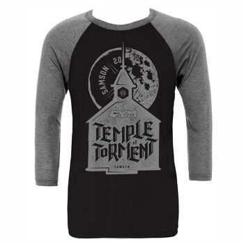 T-shirt de baseball Temple of Torment 2