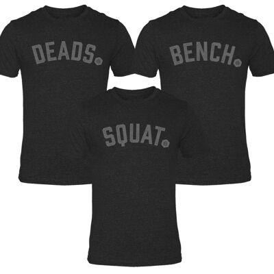 Camiseta Bench Squats Deads Triblend