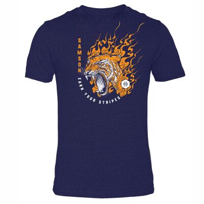 Verdiene dir dein Stripes Tiger Gym T-Shirt