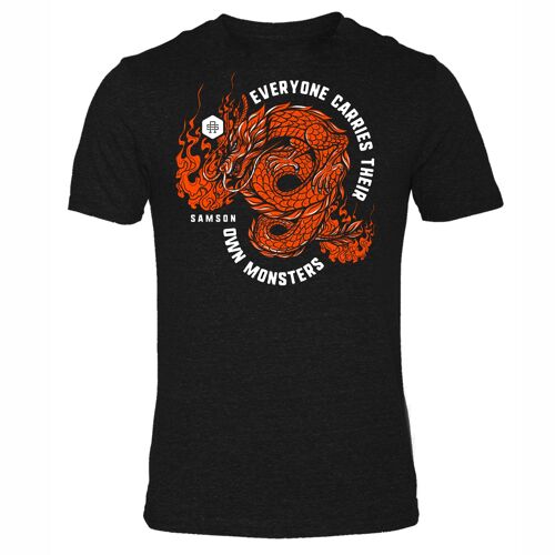 Everyone Carries Their Own Monsters - Gym T Shirt