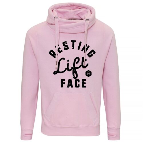 Resting Lift Face - Crossover Hoodie